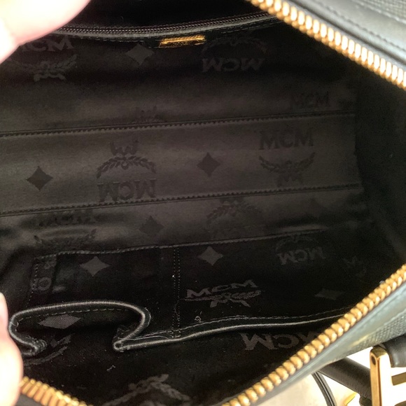 ‼️sold‼️MCM Studded Black leather Papillon - Picture 8 of 15